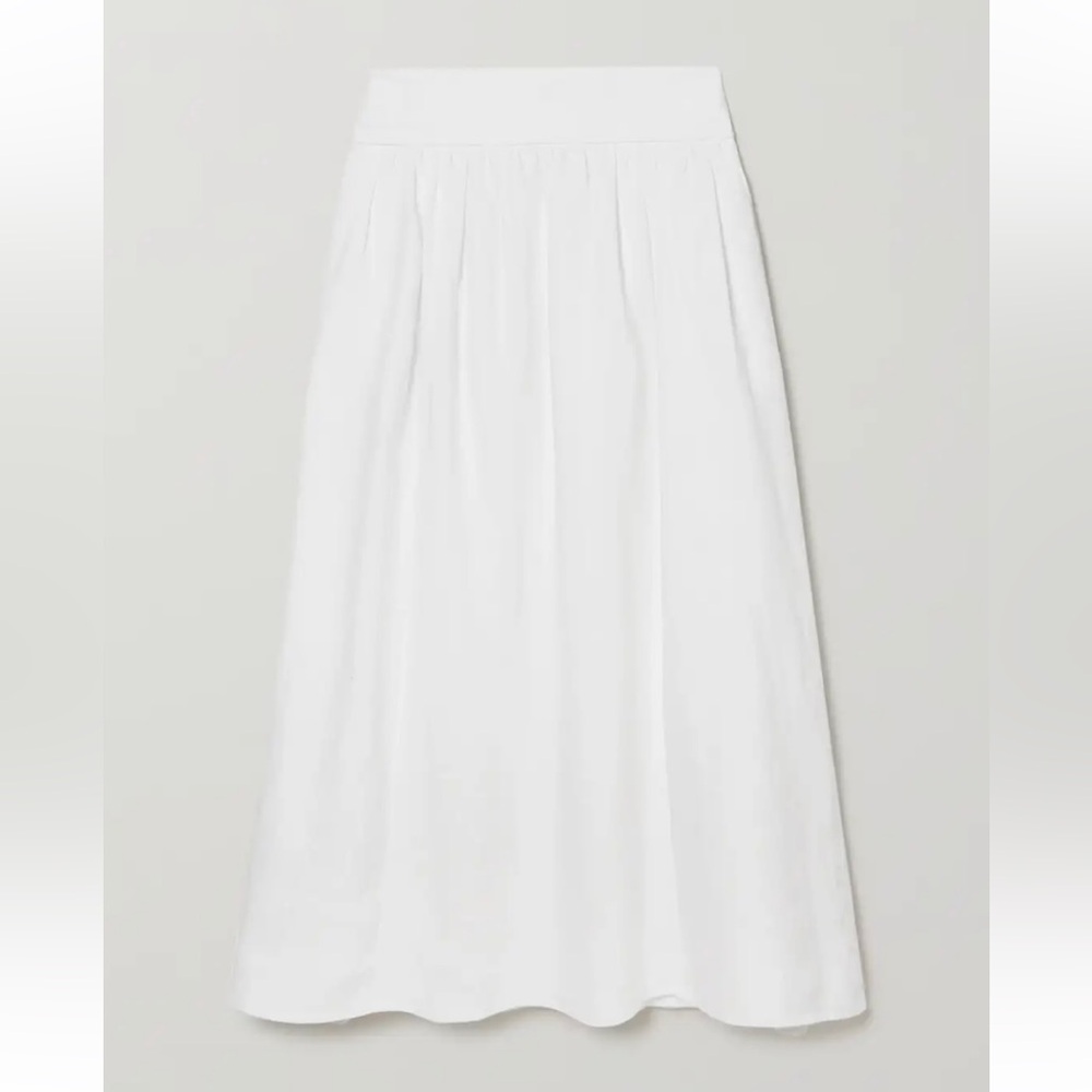 Reformation Louise linen skirt